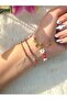 Colorful 3-Piece Bracelet Set Daisy Beads and Stone Waterway Combination Bracelet - 2