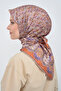 Nostalgia Series Sura Silk Scarf 9518Ds-84 - 3