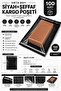 Medium Size Black Transparent Cargo Bag 30X37+5 cm 100 Pieces - 2