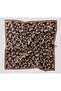Women's Botanical Floral Pattern Sparkling Crystal Scarf with Silk Feel - 2