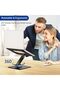 LSX7 Laptop Stand, 360 Angle Adjustable Rotating Base, Ergonomic Adjustable Laptop Stand, Com - 7