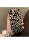 iPhone X/Xs Compatible High Quality Black Leopard Phone Case, Shockproof Protective Cover
