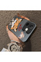 Oppo A5 Pro 4G/5G Compatible Heart-Themed Fox Rabbit Printed Case, Matching Cover for Friends and Couples - 2