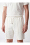 Özmarka New Season Ecru Regular Fit Men's Shorts - 3