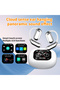 Open Ear Wireless Earbuds Air Conduction Sports with Touch Screen HiFi Noise Canceling - 3
