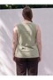 Green Plus Size Cotton Women's Undershirt - 4