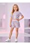 Girl's Sequin Design Shorts - 4