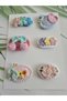 Baby Gift Pinterest Combinations Hairless Baby Hair Clips 6-Piece Mixed Sets Handmade Knitted Organic Baby Hair Accessories - 8
