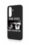 Samsung A27 Compatible Ataturk Eyes Patterned Silicone Case - 4