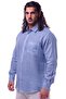 100% Linen Long Sleeve Comfortable Fit Button Collar Summer Shirt Suitable for Men's Large Sizes between 118-145 - 4