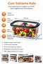 Mi̇en 1380 ml Glass Storage Container 19X13,5X8,5 cm - 3