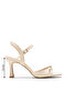 Women's Thin Heeled Buckle Ankle Strap Evening Dress Shoes - 2