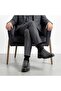 (Dimport) Heel Spur Detailed Inside and Outside Genuine Leather Very Comfortable Daily Comfort Men's Shoes Si̇ - 5