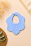 1 Piece Organic Cotton 8-Layer Muslin Baby Bib & Drool Bib (Blue)