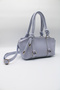 Women's Knot Handle, Ring Detail, Inner Pocket, Zippered Hand, Arm and Shoulder Bag - 7