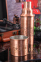 100% Handmade Copper Water Bottle 950 ml |   Tin-Plated Internal Surface |   Gaziantep Workshop Production |   Su Maturasi - 3