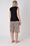 Plus Size Patterned Women's Shorts Pajama Set - 2