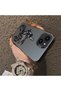 iPhone 15 Plus/14 Plus Compatible Motorcycle Rider Drawing with Helmet Printed Men's Style Phone Protective Case - 2