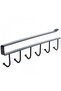 Wrought iron storage cabinets, multi-functional storage racks, hooks, wardrobe end racks, nail-free kitchen cabinets