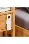 Magnetic Storage Hook Series - Wall-Mounted Remote Control Holder - Gray - Pack of 4 - Self-Adhesive Magnetic Design - 5