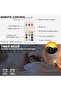 RGBW rechargeable sensor door light (with remote control), LED wall light, hallway sensor night light - 4