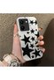 Vivo Y36 4G/5G Compatible High Quality Flat Print Black Star Pattern Cool Silicone Phone Case