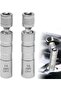 14mm and 16mm spark plug wrenches, 2-piece universal flexible magnetic spark plug removal tool set (14mm and 16mm)