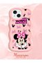 iPhone 13/14 Compatible Wavy Frame Mouse Cartoon Patterned Quality Silicone Phone Case