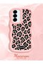 Samsung Galaxy A36/A56 Compatible Wavy Frame Leopard Print High Quality Silicone Phone Case