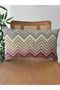 Decorative cushion covers, high-quality woven fabric, set of 3 - 2