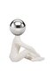 37" Echo Oversized Quartz Resin Sitting Man W/ - 3