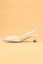 Women's Short Heeled Straw Embroidered Evening Dress Shoes Heeled Shoes - 7