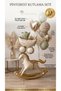 Retro Hospital Room Decoration - Retro Newborn Hospital Room Decoration - Retro Horse Retro Baby Stroller Balloon - 4