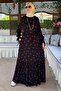 Rose Navy Blue Dress - 4