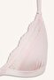 Lace Detailed Satin Coverless Padless Underwireless Bralet G1139Ax26Au - 8