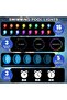 4-Pack LED Underwater Lights - Magnetic IP68 Waterproof Lights, Suitable for Swimming Pools, Ponds, Bathtubs, and Aquarium Decorations - 7cm - 3
