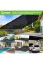 Sun Protection Net - Garden Shade Cloth - Create Coolness - 95% UV Protection - 3x4 Meters - Black - 3