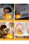 Fox night light, cute fox lamp, dimmable silicone night light for children's room, rechargeable LED bedside lamp with 20-minute timer, for bedroom - 5