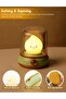 Rechargeable & Dimmable Flameless LED Candle Light with Soft Amber Glow for Bedroom Decor - 3