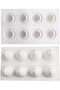 Multifunctional silicone cake mold 3D mold for iced chocolate pastries desserts 8-hole strawberry - 3