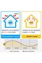 Universal Suction Cup Sunshade 50x80cm Window Shade Easy Install Heat Resistant Privacy No Drilling Silver - 2