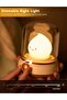 Rechargeable & Dimmable Flameless LED Candle Light with Soft Amber Glow for Christmas & Decor - 3