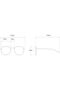 Retro frog-eye sunglasses, oversized non-polarized UV-protective eyeshadow, unisex. - 3