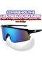 Unisex Sports Polarized Cycling Sunglasses & Ski Goggles (UV400, Blue) - 4