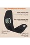 Set of 2 cordless hand massagers - 10 settings - 29 intensities - relieves muscle fatigue for back, neck, and wrists - 2