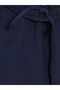 Lcw Kids Navy Blue Elastic Waist Boys Shorts - 4