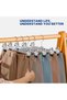 Clothes Hangers, 20-pack, Trouser Hangers, Trouser Hangers with Clips, Clothing Hangers, Skirt Hangers, Non-slip Hangers with Clips - 3