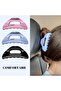Three-piece comfortable hair clip set, ultra-soft and flexible, for thick and long hair, comfortable cloud-shaped clip, strong grip and non-slip - 3