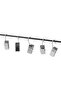 100-piece pack of metal curtain clips - with hooks - 5
