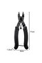 Black bicycle chain pliers for disassembly and repair. - 5